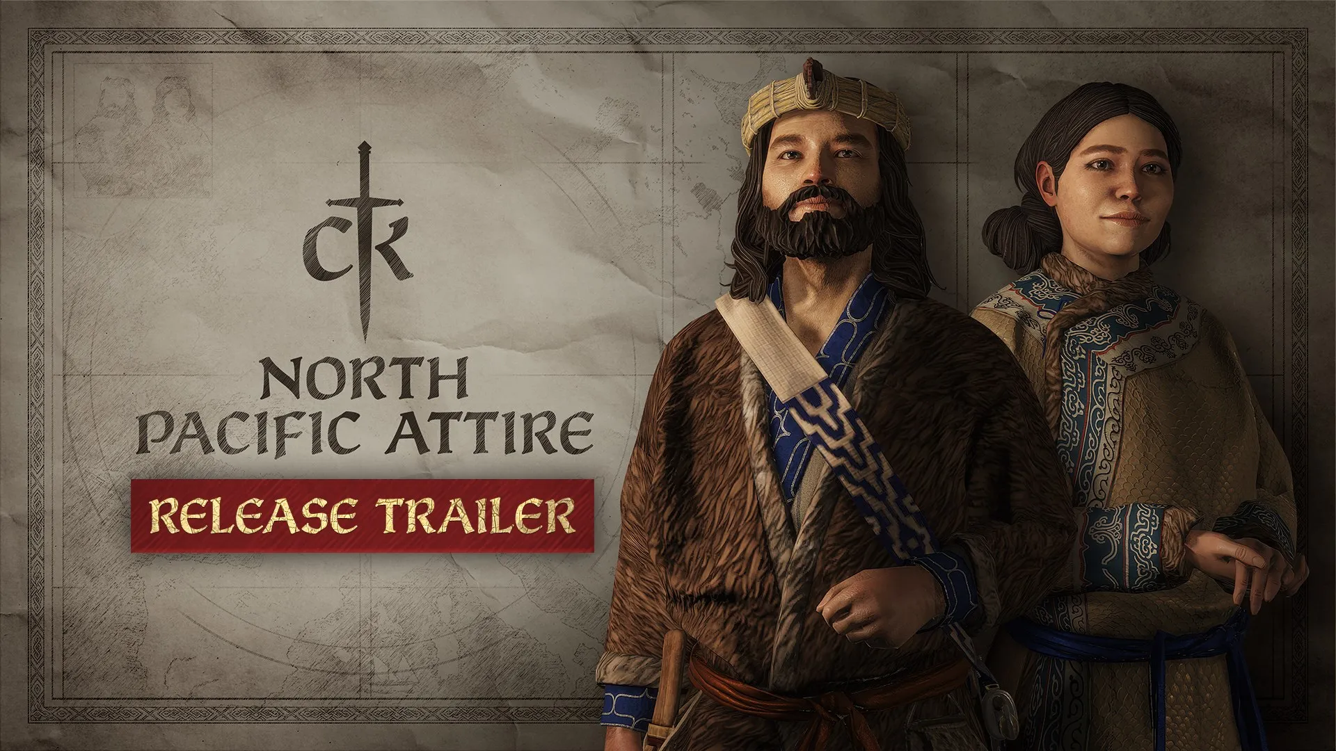 Crusader Kings III Creator Pack: North Pacific Attire — трейлер