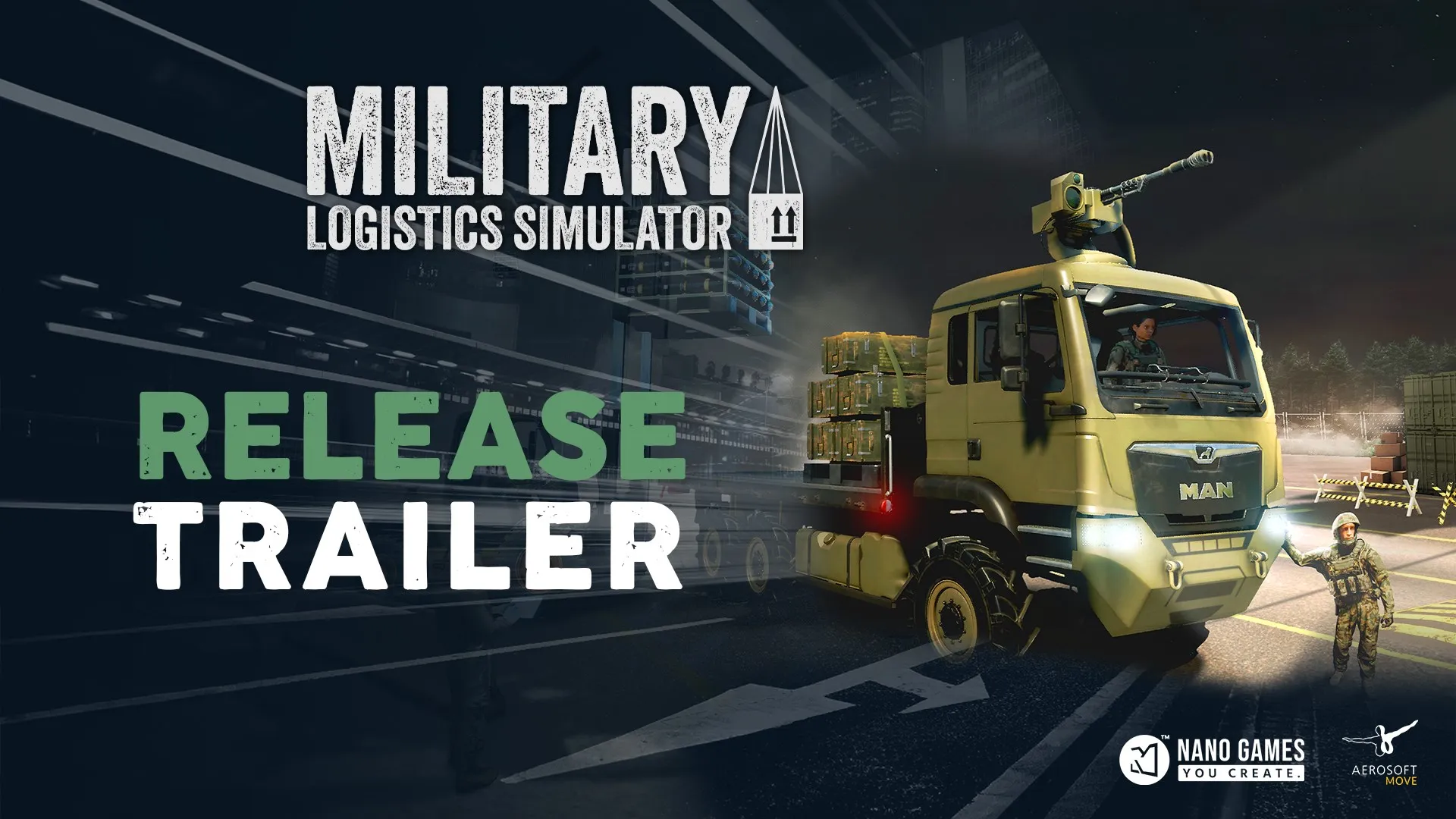 Military Logistics Simulator — трейлер
