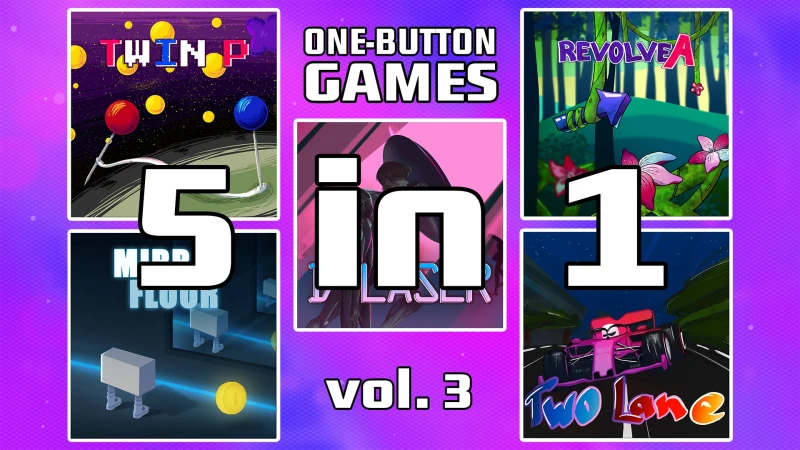 One Button Games 5-in-1 vol. 3 (Xbox One)