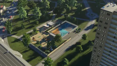 Cities: Skylines II - Creator Pack: Leisure Venues — скриншот 9