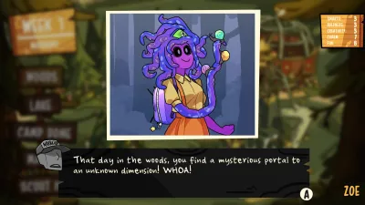 Monster Camp Character Pack - Zoe — скриншот 3