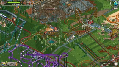 RollerCoaster Tycoon Classic — скриншот 5