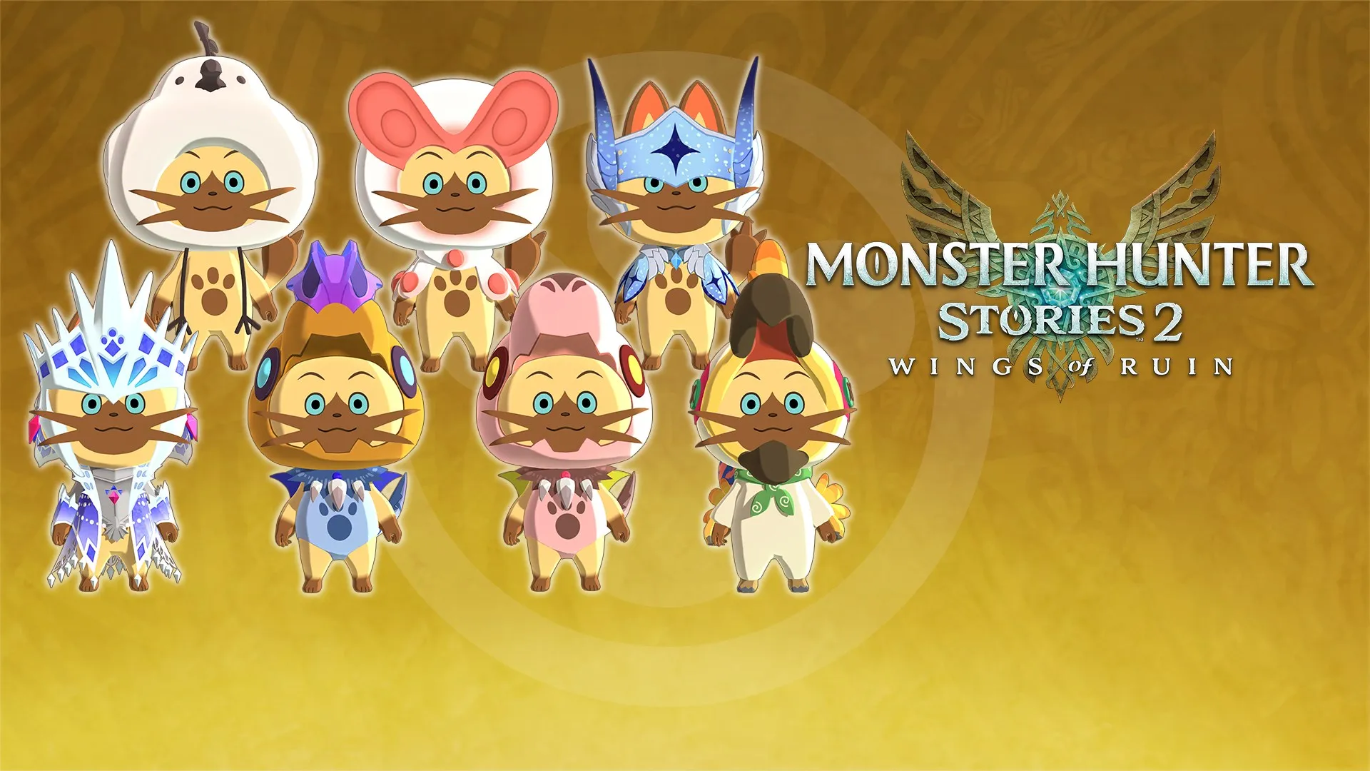 Monster Hunter Stories 2: Wings of Ruin - Набор костюмов Навиру