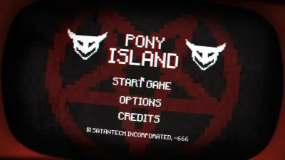 Pony Island (Daniel Mullins Games) — скриншот 1
