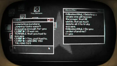 Pony Island (Daniel Mullins Games) — скриншот 4