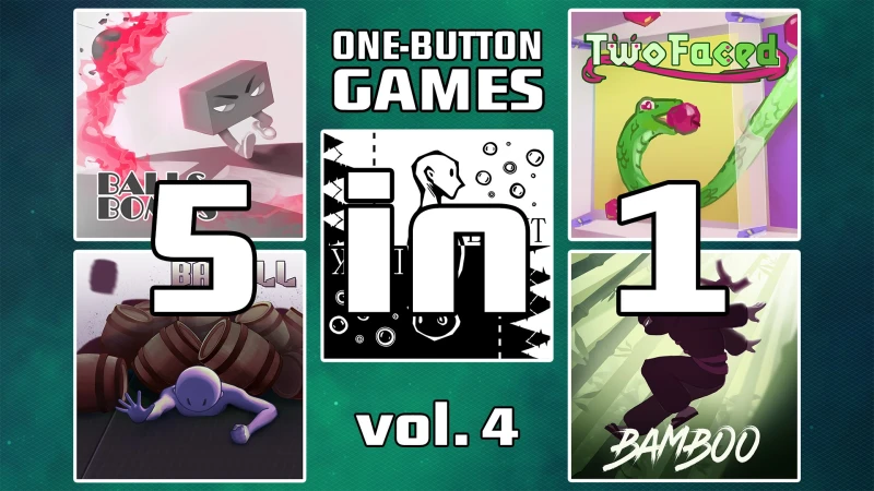 One Button Games 5-in-1 vol. 4 (Windows)
