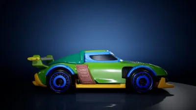 HOT WHEELS™ - TMNT Leonardo — скриншот 2