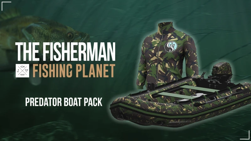 The Fisherman - Fishing Planet: Predator Boat Pack