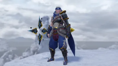 Многослойное оружие охотника «Затерянный код: Карнхан» (меч и щит) — скриншот 1