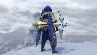 Многослойное оружие охотника «Затерянный код: Карнхан» (меч и щит) — скриншот 2