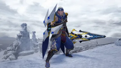 Многослойное оружие охотника «Затерянный код: Карнхан» (меч и щит) — скриншот 3