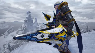 Многослойное оружие охотника «Затерянный код: Карнхан» (меч и щит) — скриншот 4