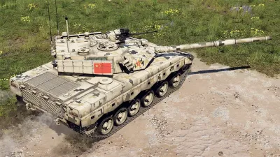 War Thunder - Набор ZTZ96B — скриншот 2