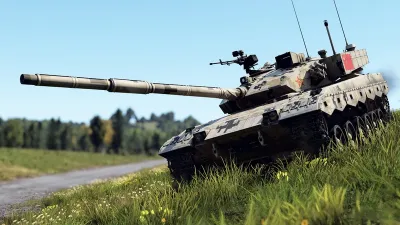 War Thunder - Набор ZTZ96B — скриншот 3