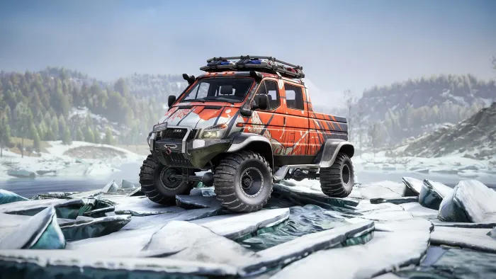 Expeditions: A MudRunner Game - Season 3: Icy Shores — скриншот 10