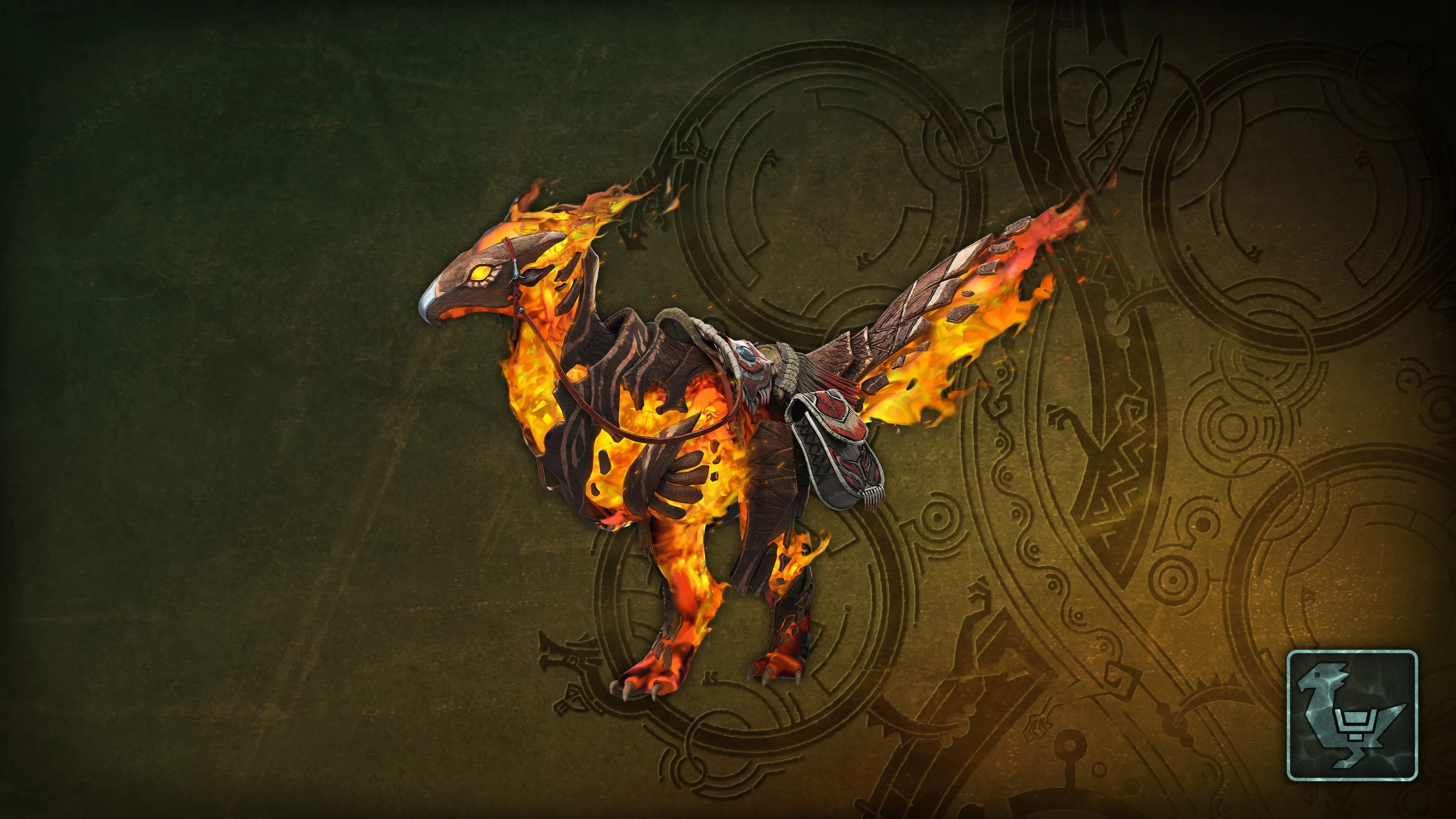 Украшение для сейкрета: попона феникса