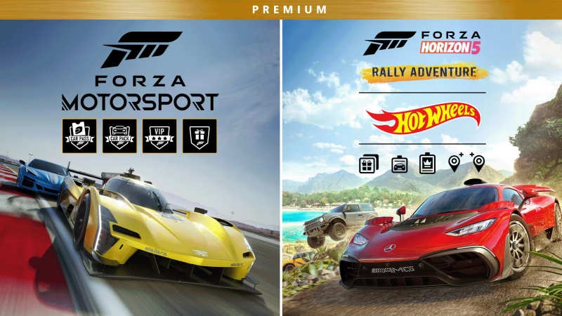 Forza Motorsport and Forza Horizon 5 Premium Editions Bundle