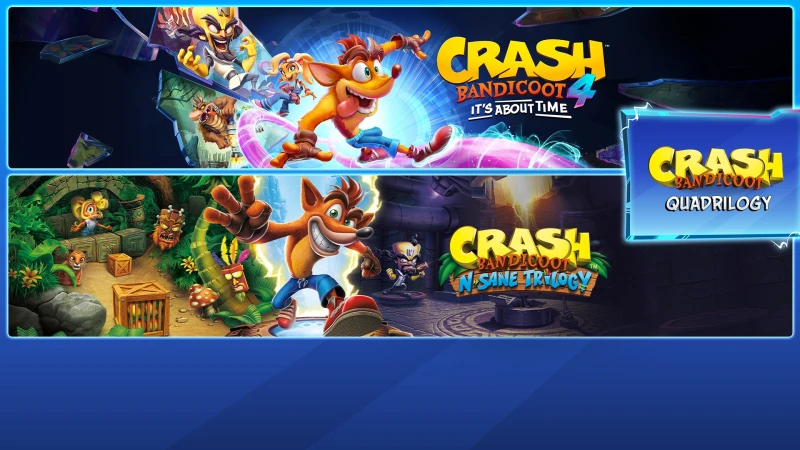Crash Bandicoot™ - набор Quadrilogy