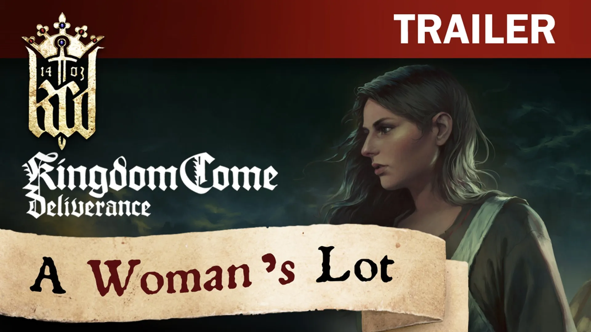 Kingdom Come: Deliverance - A Woman's Lot (Windows) — трейлер