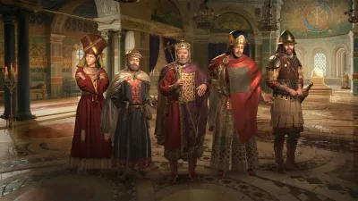 Crusader Kings III: Roads to Power — скриншот 1