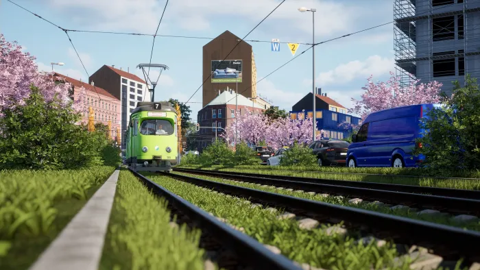 CTS 2026 - Tram DLC: GT8N Mannheim - City Transport Simulator — скриншот 3