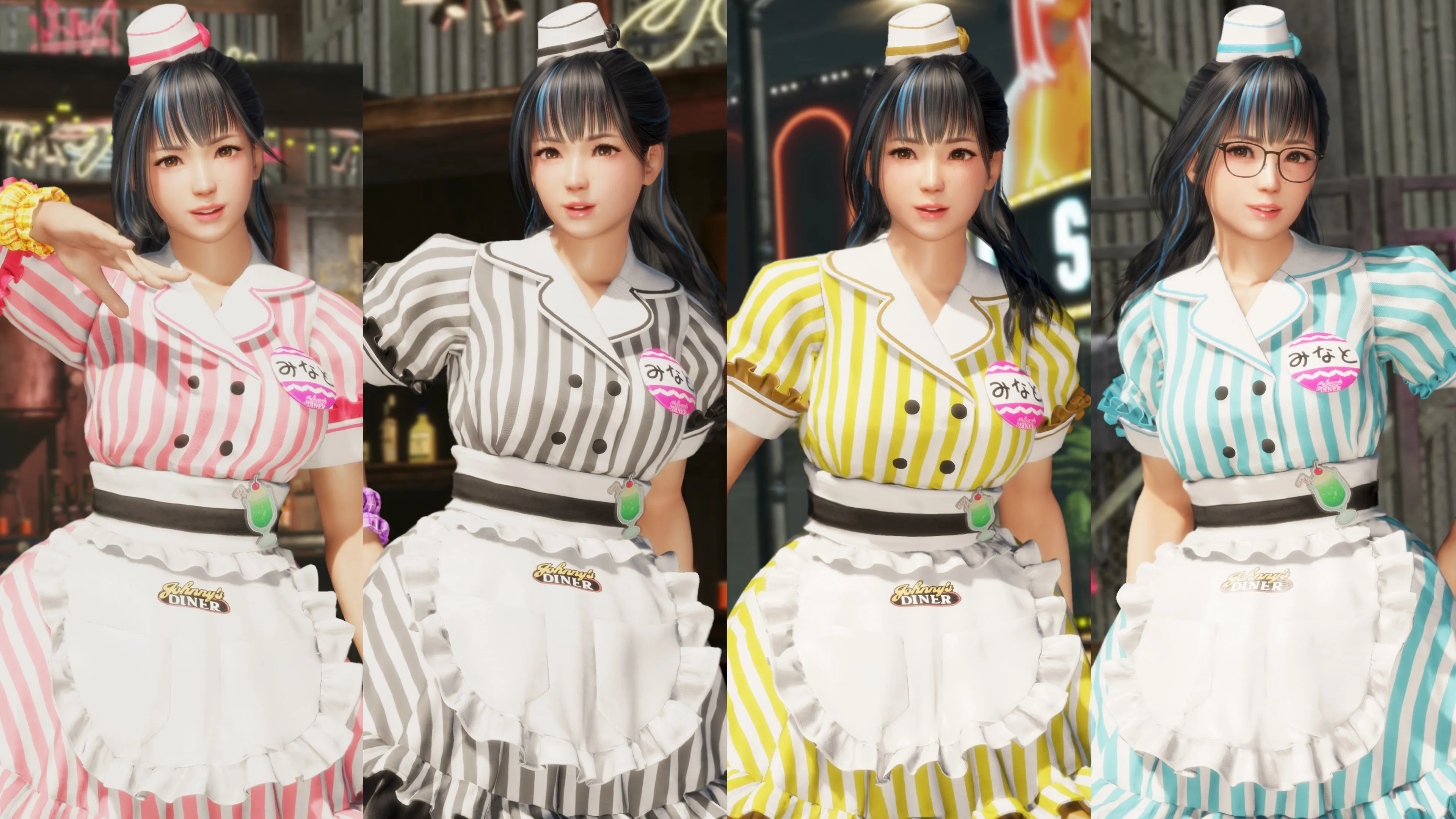 DOA6LR Набор для Минато «Diner Part-Timer»