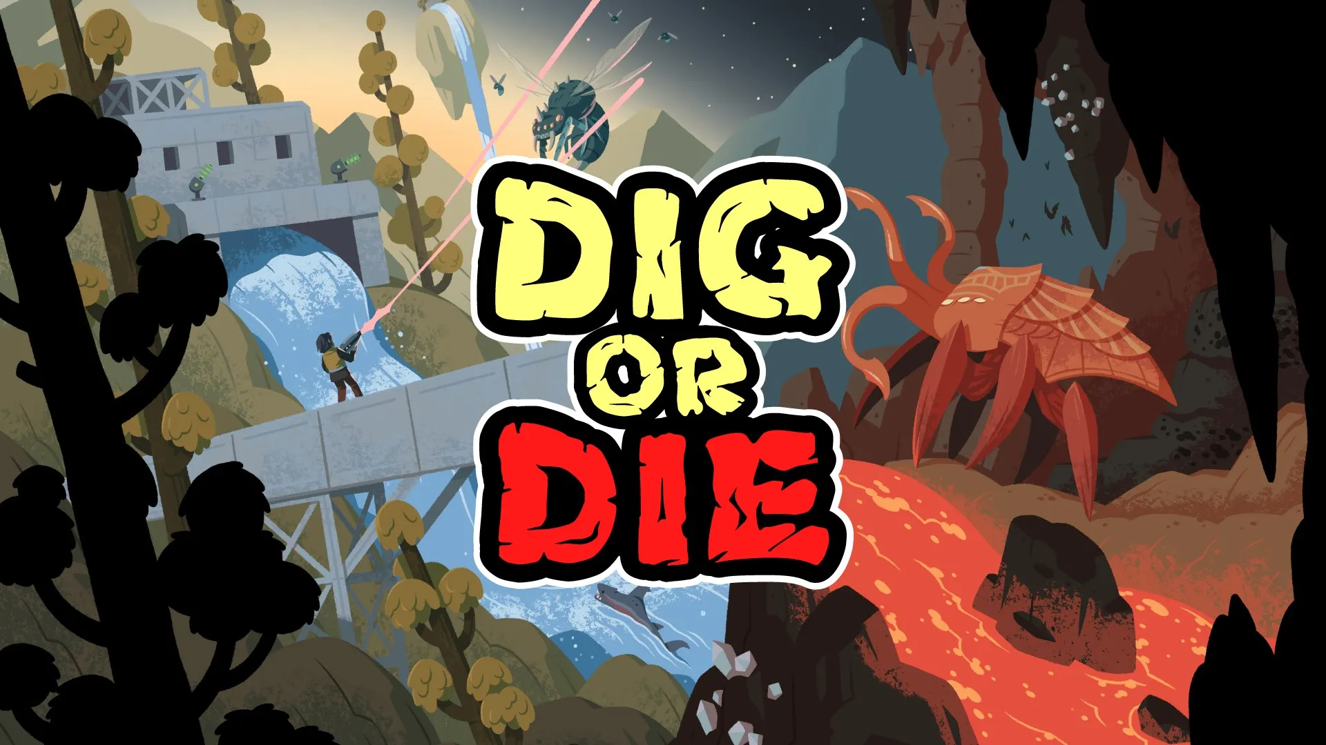 Dig or Die: Console Edition — трейлер