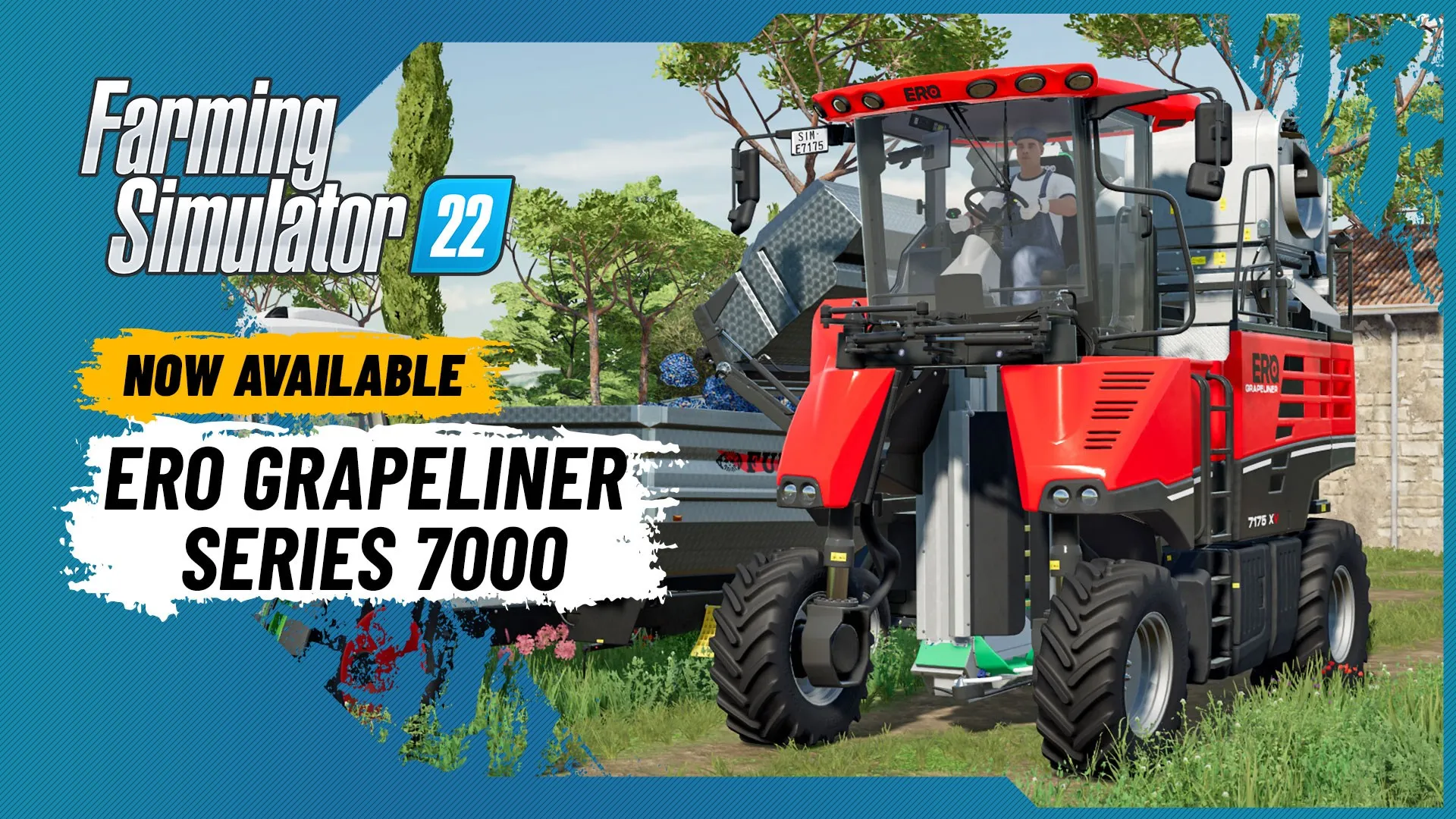 FS22: ERO Grapeliner Series 7000 — трейлер