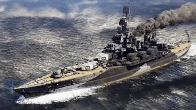 War Thunder - USS Maryland Pack — скриншот 4