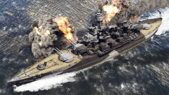 War Thunder - USS Maryland Pack — скриншот 5