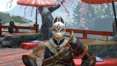 Многослойные доспехи для охотника "Маска лисы" — скриншот 1