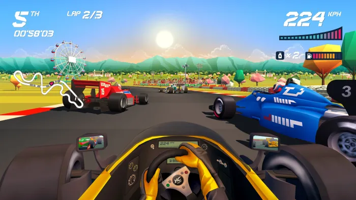 Horizon Chase Turbo - Senna Forever — скриншот 4
