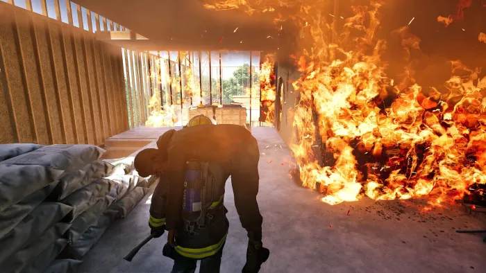 Firefighting Simulator: Ignite - Construction Site Mission DLC — скриншот 4