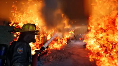 Firefighting Simulator: Ignite - Construction Site Mission DLC — скриншот 5