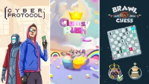 Cyber Protocol + Clumsy Rush + Brawl Chess