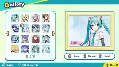 Hatsune Miku Jigsaw Puzzle — скриншот 5
