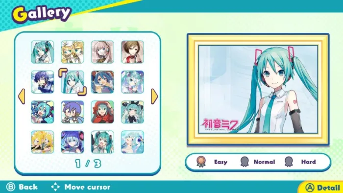 Hatsune Miku Jigsaw Puzzle — скриншот 5
