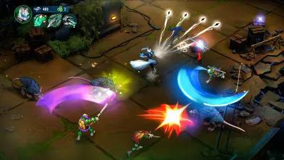 «Черепашки-ниндзя: В поисках Сплинтера» — Пучок Алопекс — скриншот 6