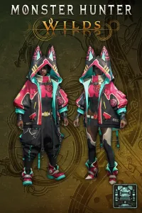 Комплект многослойных доспехов охотника: мурпанк