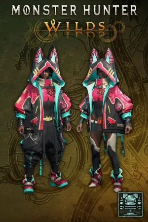 Комплект многослойных доспехов охотника: мурпанк