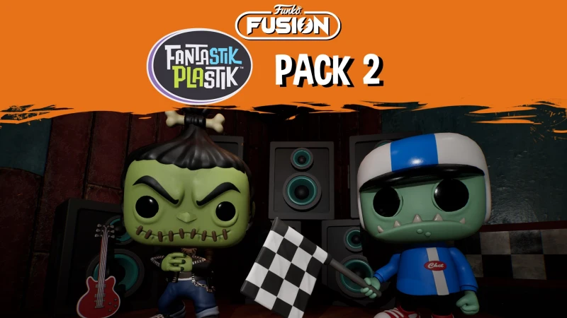 Funko Fusion - Fantastik Plastik Pack 2 - Rocko Billy and Chet