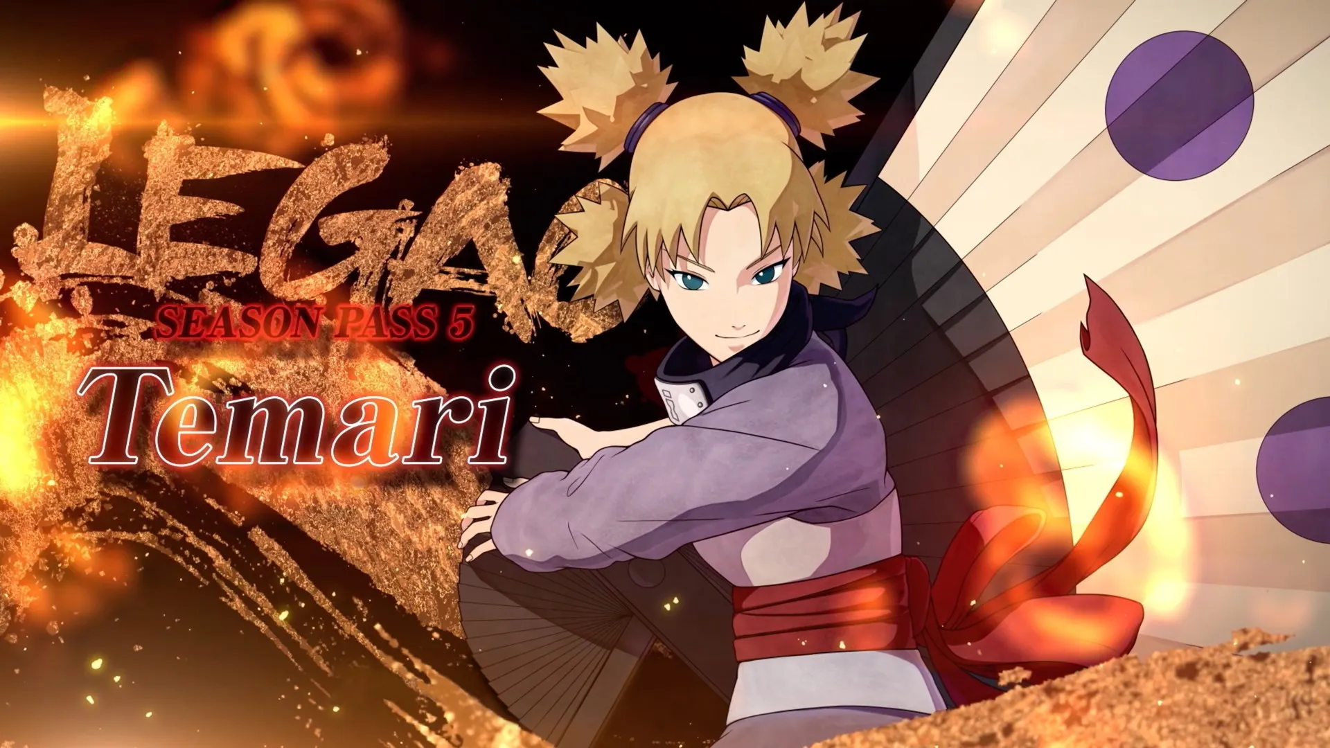 NTBSS Master Character Training Pack - Temari — трейлер