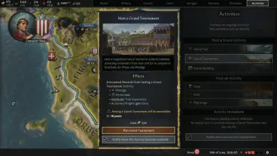 Crusader Kings III: Tours & Tournaments — скриншот 9