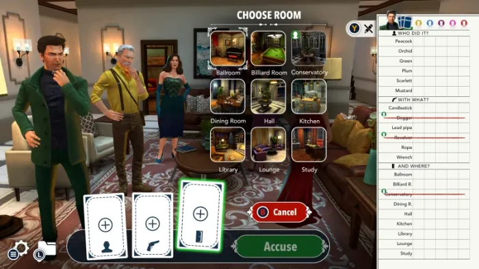 Cluedo: 2016 Suspect Pack — скриншот 3