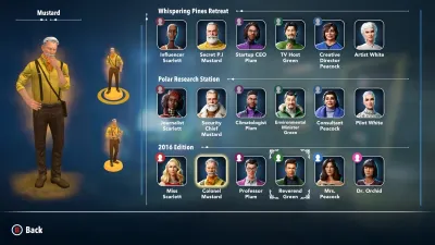 Cluedo: 2016 Suspect Pack — скриншот 4