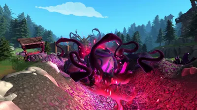 Golf With Your Friends - Corrupted Forest Course — скриншот 8