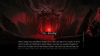 The Lord of the Rings: Gollum™ - Lore Compendium — скриншот 1