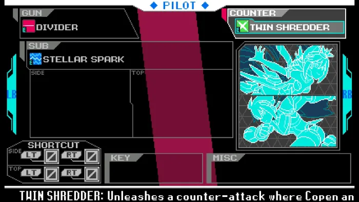 DLC Playable Character: Copen from "Luminous Avenger iX" — скриншот 7