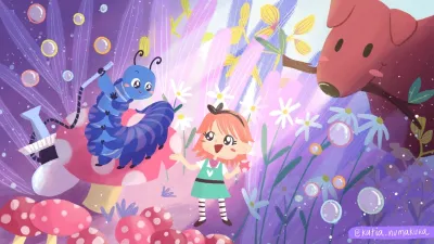 Alice in Wonderland - A jigsaw puzzle tale — скриншот 5