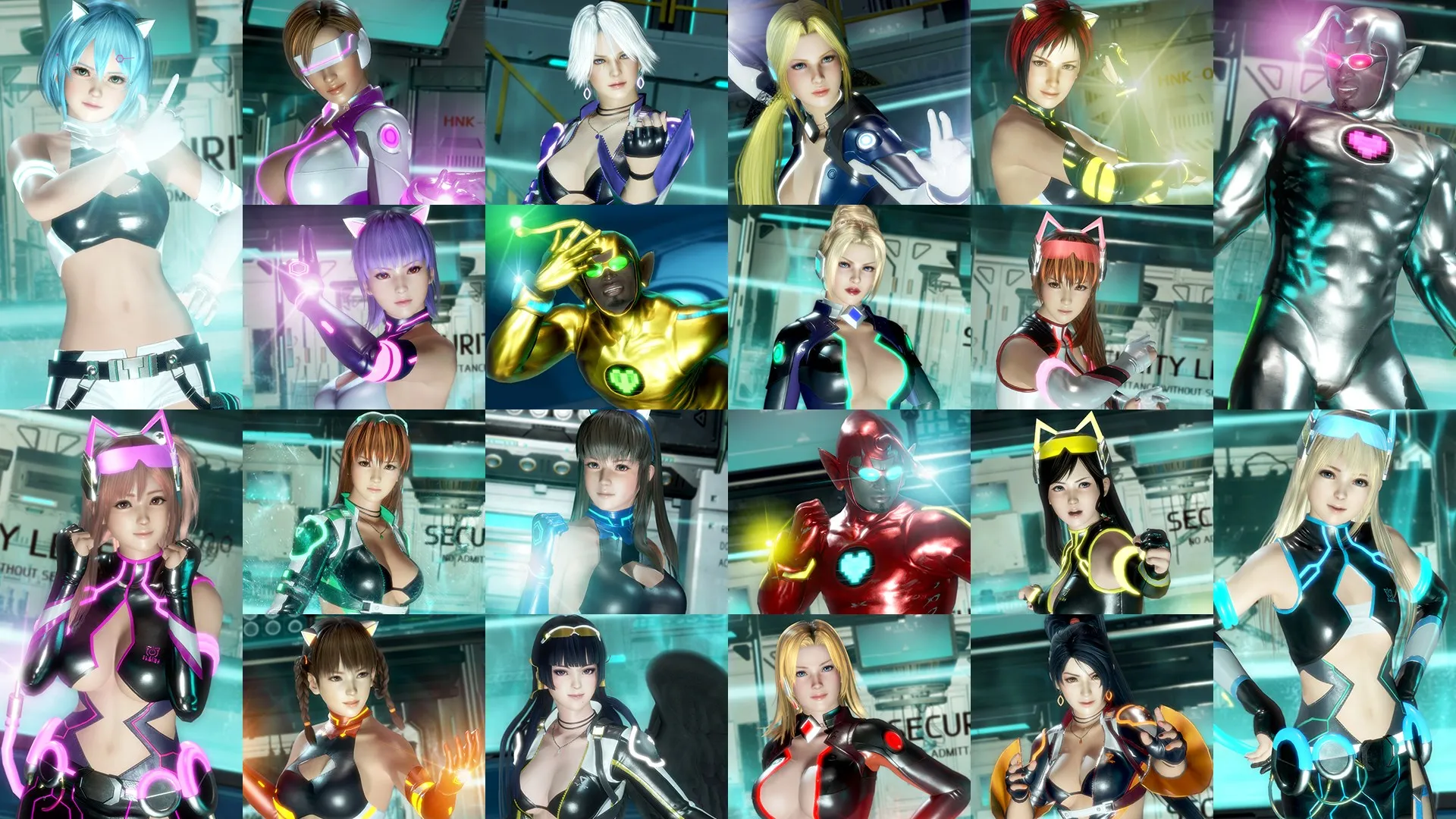 DOA6: набор костюмов Sci-Fi «Нова»